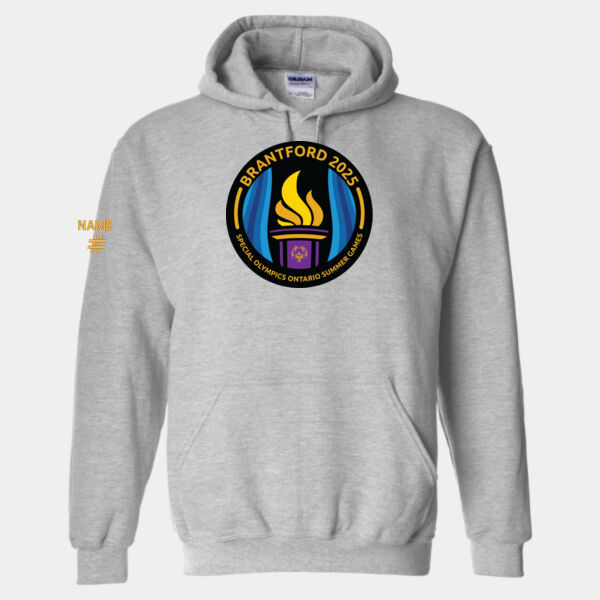 Logo Gildan Unisex Printed Hoodie Thumbnail