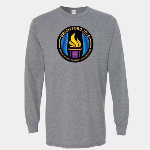 Logo Gildan Unisex Printed Long Sleeve Thumbnail