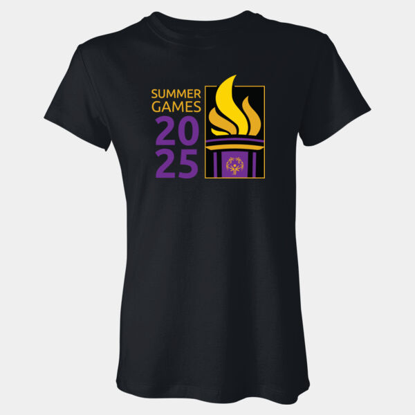 SG25 Gildan Women's Printed T-Shirt Thumbnail