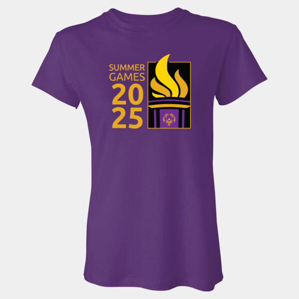 SG25 Gildan Women's Printed T-Shirt  Thumbnail