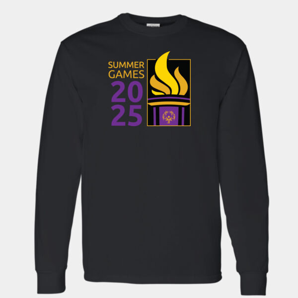 SG25 Gildan Unisex Printed Long Sleeve Thumbnail