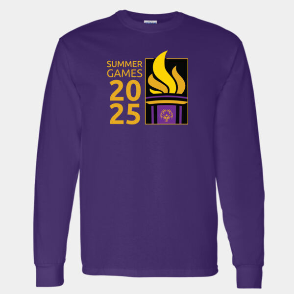 SG25 Gildan Unisex Printed Long Sleeve Thumbnail