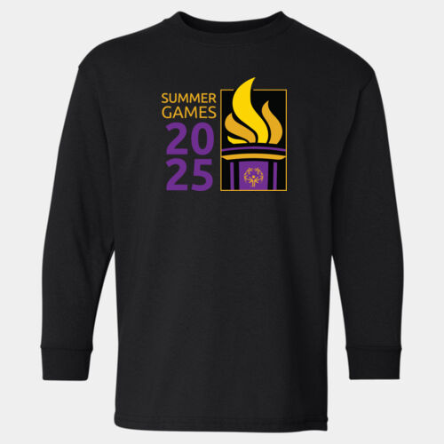 SG25 Gildan Youth Printed Long Sleeve Thumbnail