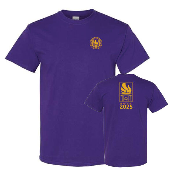 Back Flame Gildan Unisex Printed T-Shirt Thumbnail