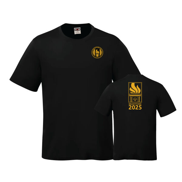 Back Flame Coast Unisex Printed Performance T-Shirt Thumbnail