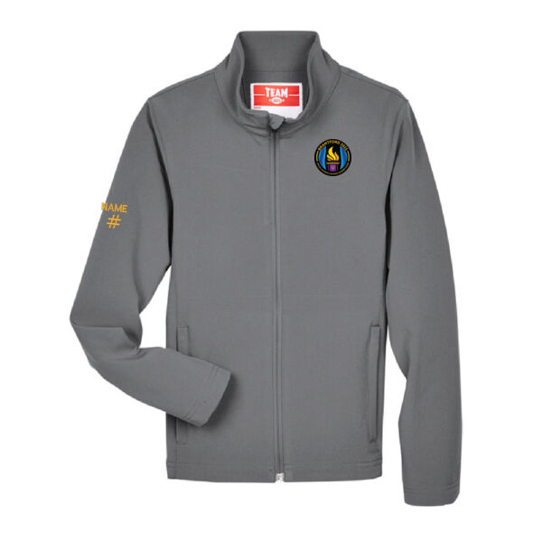 Team 365 Youth Printed Soft Shell Jacket Thumbnail