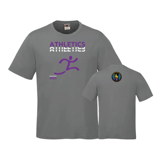 Athletics Coast Unisex Printed Performance T-Shirt Thumbnail