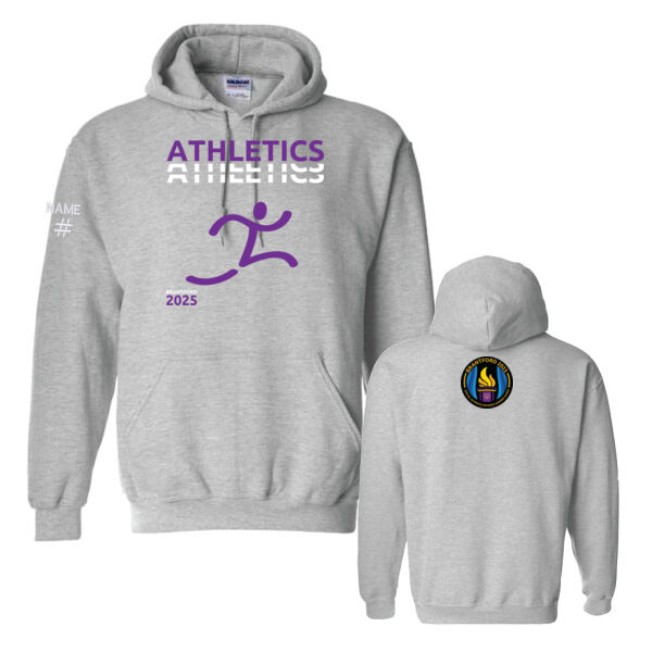 Athletics Gildan Unisex Printed Hoodie Thumbnail
