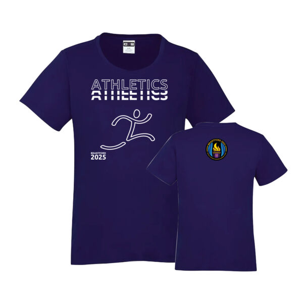 Athletics Coast Womens Printed Performance T-Shirt Thumbnail